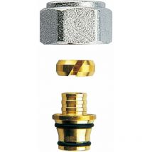 Arteclima - Raccord complet avec bouchon pour tuyau en plastique 751C Ø16 x 2