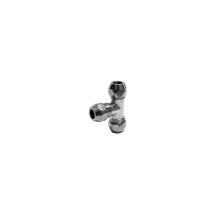 Raccord compression en té 10 mm – Laiton chromé – Salle de bain et WC – Filetage entrée, Matières, Fixation raccord