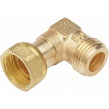 Raccord coudé - 90 degrés - a joint plat - gaz bd1386 - m/f 1/2 Banides Et Debeaurain 0238612