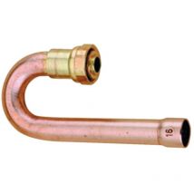 Raccord g.n. coudé 180° jpg DN12-500mbar-CU Ø14xEcrou G1/2