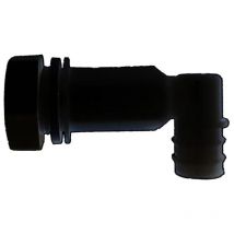 Bellijardin - Raccord coude pour récupérateur eau de pluie 20-27 mm