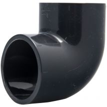 Jardibric 90° PVC Druckbogen – Ø50mm – Hochwertige Eckverbindung für Rohre – Ideal für DIY-Projekte