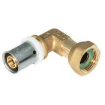 Raccord coude écrou libre 16X2 f 3/4 Comisa MU0892007160