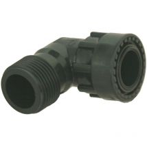 Raccord coudé pvc mâle/femelle 1