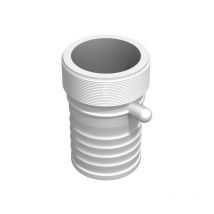 Raccord cranté male 4'' bsp - male cannelé droit 101.5mm