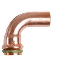 Raccord cuivre coudé 90° Sudopress mâle femelle 16 - aalberts - 6670028