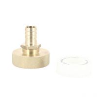 Raccord cuve S60X6 laiton - Embout droit Diamètre 19 mm