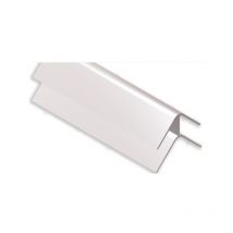 Synercia - Raccord d'angle pour plinthes en aluminium - angle variable - hauteur 100 mm
