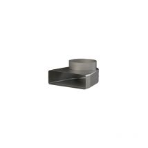 Econoname - Raccord d'angle Rectangulaire/circulaire 220x55 RCAGLRECCLDGAL22055