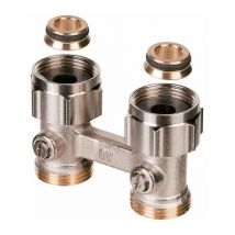 Raccord d'arrêt droit - mf 3/4' - zb Multiflex Oventrop