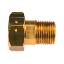 Raccords Dumont - Raccord de compteur laiton avec plats - 1'1/4 - 1' - dumont