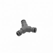 Raccord de dérivation Y pour tuyaux d'arrosage de 19 mm 3/4" et 13 mm 1/2" GARDENA - 934-26