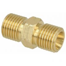 Raccord de flexible, laiton g 1/4 lh-kn x g 1/4 lh-kn