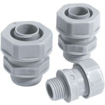 55501310 silvyn usk-m 12x1,5 Raccord de tuyau gris-argent (ral 7001) M12 10 mm droit 1 pc(s) - Lapp