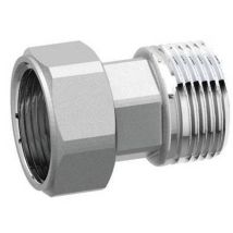 Raccord de joint en laiton chromé avec capuchon mobile
