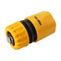 Raccord de pompe avec syste'me d'arret d'eau 1/2' Tolsen