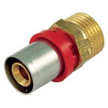 Raccord de presse mâle droit compact pour multicouche