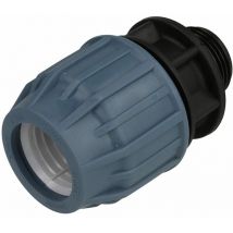 Raccord de serrage à visser pe 32 mm x 1'' fm