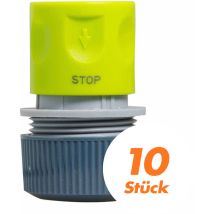 Rehau - Raccord de tuyau - différentes tailles de pouce - 10 pièces - Taille:1/2