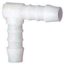 Raccord cannelé pour tuyau en angle en copolymère d'acétal (pom) / Tuyau lw 10