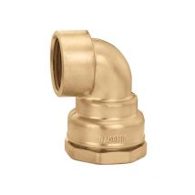 Caleffi - Coude laiton deca pour pe en 63, fileté femelle 50x60 (2')