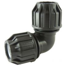 Jardiboutique - Raccord diametre 25 coude 90 polypropylène à compression pour tube pe