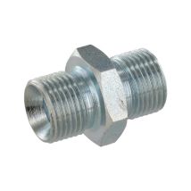 Raccord double – Acier inoxydable – 2 Inch – Filetage entrée, Matières, Fixation raccord – HILLMAN