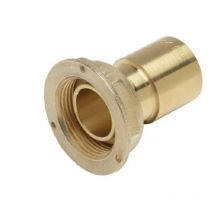 Raccord droit femelle 2 pièces JPC à braser - Ecrou 6/20 Cu 22 avec joint