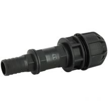 Raccord droit cannelé 25 mm - kit couplage cuve