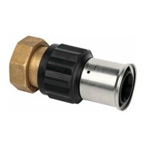 Manchon droit multicouche à visser - Henco - Ecrou tournant - 1'1/4 - diamètre40 mm