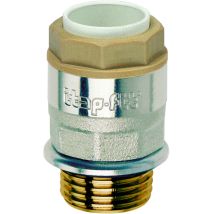 conector macho recto niquelado 1/2X12