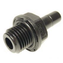 Dm-fit - Raccord droit ASAB1004M Filetage extérieur: 1/4' ø de tuyau: 10 mm 1 pc(s) S62347