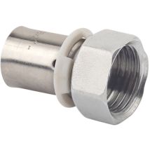 Raccord multicouche – Écrou prisonnier – Laiton – TH/U – Fixation raccord, Filetage plomberie, Configuration raccord, Matières, Forme du raccord