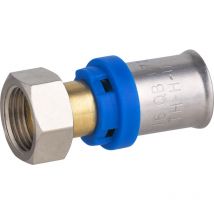 Quick Plomberie - Raccord écrou-libre à sertir pour tube Multicouche - Filetage: 12x17 - ø tube: 16