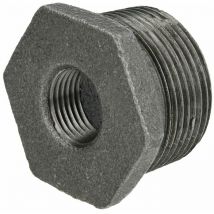 Raccord en fonte malléable noir réduction 2 1/2'' x 1'' fm/ff