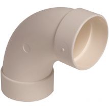 Aldes - Coude 90° diamètre 51mm f/f grand rayon 11070361