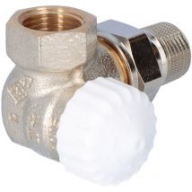 Heimeier - Corps de vanne équerre 1/2' V-exakt ii droite nickelé 3714-02