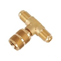 Raccord en Té 1/4 fl-m x 1/4 fl-m x 1/4 fl-f