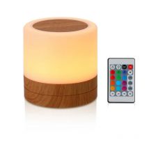 Echoo - lifcausal Lampe d'ambiance rgb multifonction Éclairage de camping et chevet à changement de couleurs avec télécommande et contrôle tactile