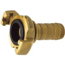 Raccord express laiton 41mm - Joint nbr - Cannelé à collerette Ø11