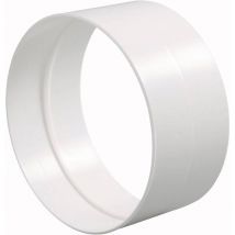 Wallair - 20210126 Système de ventilation pour conduites rondes 100 connecteur externe pour tuyau