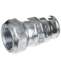 Raccord compression 15x21 femelle tube acier 21,3 mm extérieur