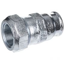 Raccord à bride 1'1/2 (40x49) femelle tube acier 48,3 mm extérieur