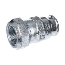 GEBO Raccord à compression Femelle fonte malléable galvanisée 1"