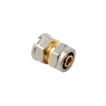 Raccord femelle 3/4'' pour tube de compression multicouche 25 mm, sans machine à sertir, gris