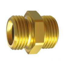 FP - Raccord fileté double F1/4 / F1/2FE/ laiton / oc 24