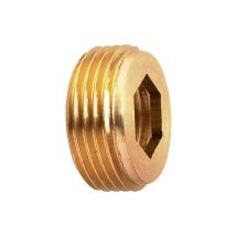 raccord fileté en laiton réduction male/femelle avec butée male 1" fem 3/4"