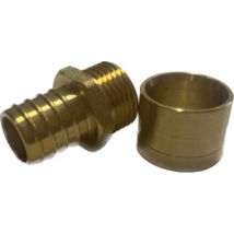 Raccord fixe mâle 16,5 – Raccord PER – Fixation raccord, Filetage plomberie, Forme du raccord, Configuration raccord, Largeur