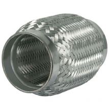Raccord flexible Echappement type dd - L150 - D51.5 - Double tresse