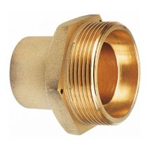 Raccord droit pour régulateur gaz naturel - Cuivre diamètre 22 mm - m 6/20